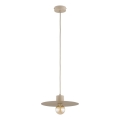 Lustre em cabo EMELI 1xE27/15W/230V bege