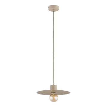 Lustre em cabo EMELI 1xE27/15W/230V bege