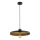 Lustre em cabo ETERI 1xE27/15W/230V preto/dourado