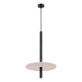 Lustre em cabo FELTRO 1xG9/8W/230V preto/creme
