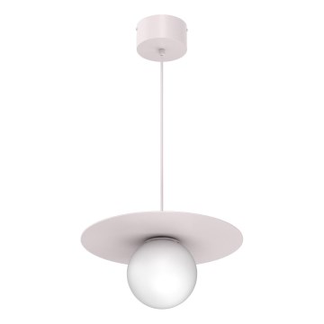 Lustre em cabo FLAT 1xE27/15W/230V creme