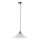 Lustre em cabo JULL 1xE27/15W/230V cromado brilhante/transparente