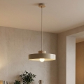 Lustre em cabo KIVI 1xE27/15W/230V bege