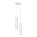 Lustre em cabo LAGOS 2xGU10/10W/230V branco