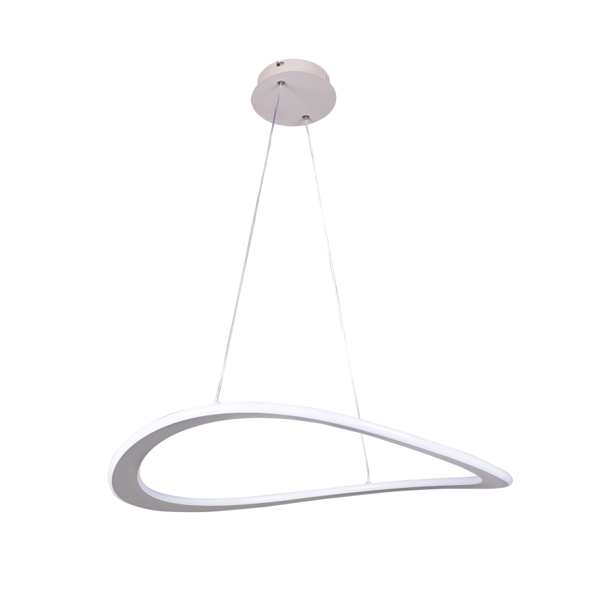 Lustre em cabo LED CASHMERE LED/40W/230V, Ø 59,5 cm, bege