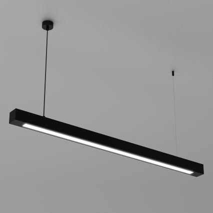 Candeeiro de teto suspenso LUNGO T8 1xG13/18W/230V preto