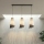 Lustre em cabo MODA 3xE27/15W/230V cinzento/preto