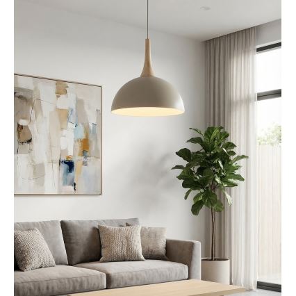 Lustre em cabo NAUTICA 1xGX53/12W/230V bege