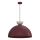 Lustre em cabo NEVIS 1xE27/15W/230V, Ø 50 cm, cor borgonha