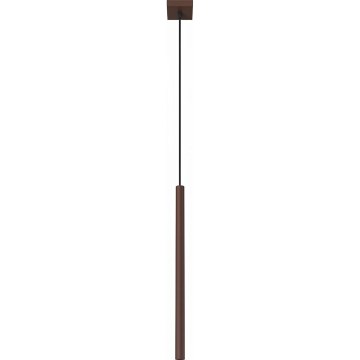 Lustre em cabo PASTELO 1xG9/8W/230V castanho