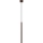 Lustre em cabo PASTELO 1xG9/8W/230V castanho