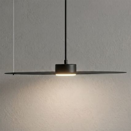 Lustre em cabo PIATTO 1xGX53/15W/230V Ø 45 cm preto