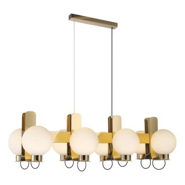 Lustre em cabo REGGIO 8xE27/40W/230V dourado