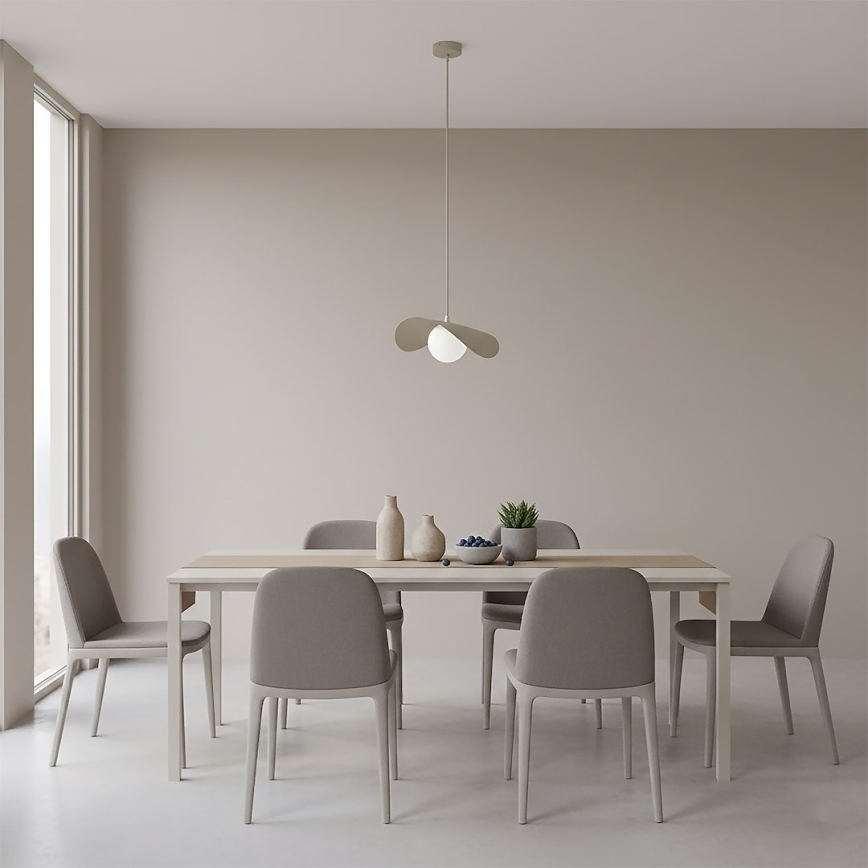 Lustre em cabo RITUAL 1xG9/8W/230V bege