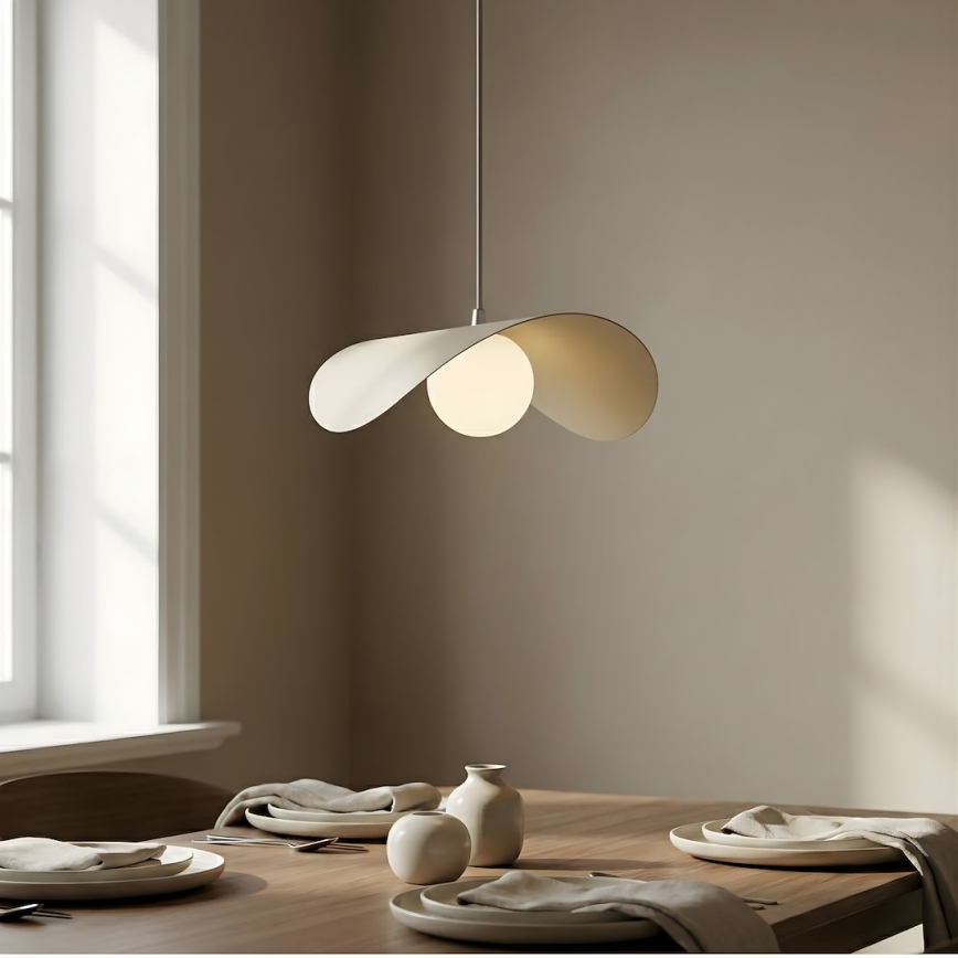 Lustre em cabo RITUAL 1xG9/8W/230V bege