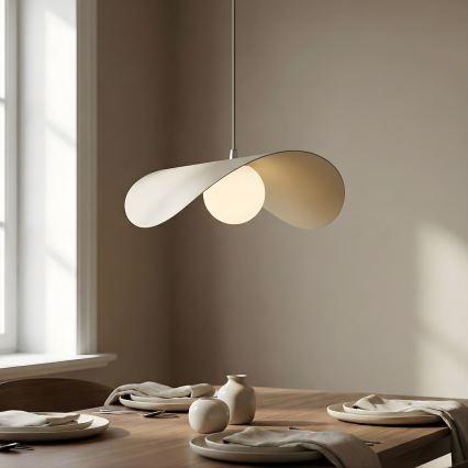 Lustre em cabo RITUAL 1xG9/8W/230V bege