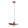 Lustre em cabo SAVANA 1xE27/15W/230V preto/vermelho