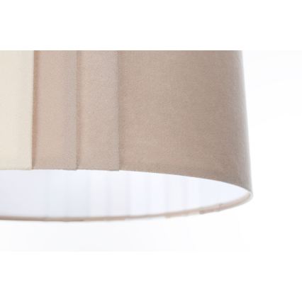 Lustre em cabo STRIPES 1xE27/60W/230V, diâmetro 60 cm, bege