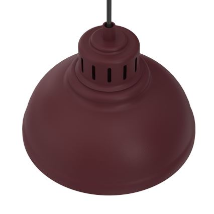 Lustre em cabo SVEN 2xE27/15W/230V bordô