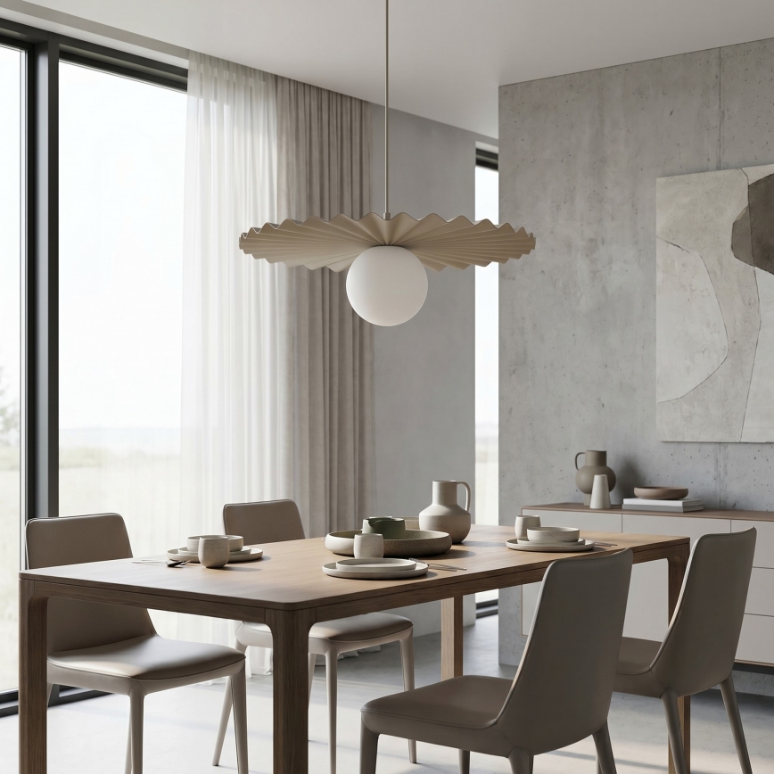 Lustre em cabo UMBRA 1xG9/8W/230V bege