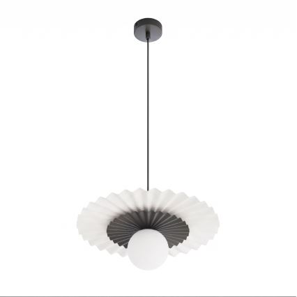 Lustre em cabo UMBRA 1xG9/8W/230V preto/branco
