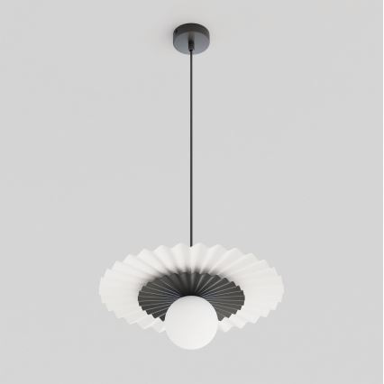 Lustre em cabo UMBRA 1xG9/8W/230V preto/branco