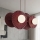 Lustre em cabo UMBRA 4xG9/8W/230V, vermelho