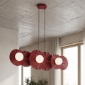 Lustre em cabo UMBRA 6xG9/8W/230V vermelho