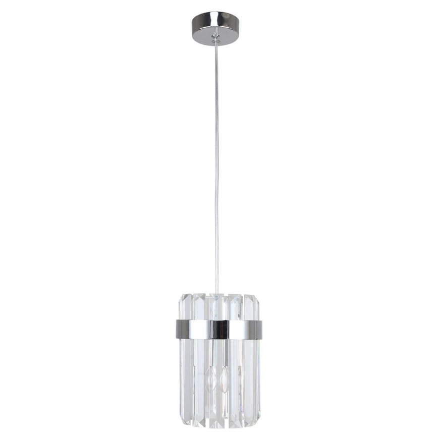 Lustre em cabo VETRO 1xE14/10W/230V cromado brilhante