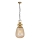 Lustre em corrente BOTTLE 1xE27/40W/230V dourado