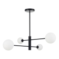 Lustre em haste DORADO 4xG9/40W/230V preto