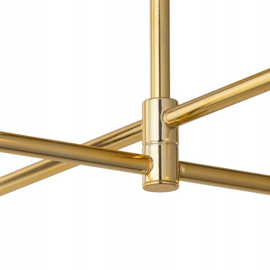 Lustre em haste SARIUS 4xG9/6W/230V dourado
