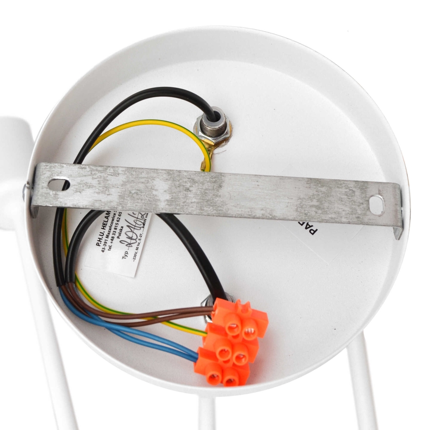 Lustre de teto infantil OXFORD 2xE27/15W/230V branco