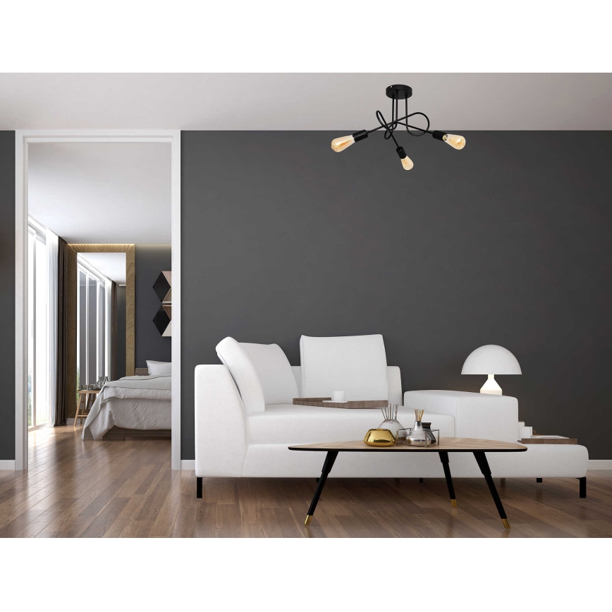 Lustre de tecto infantil OXFORD 3xE27/15W/230V