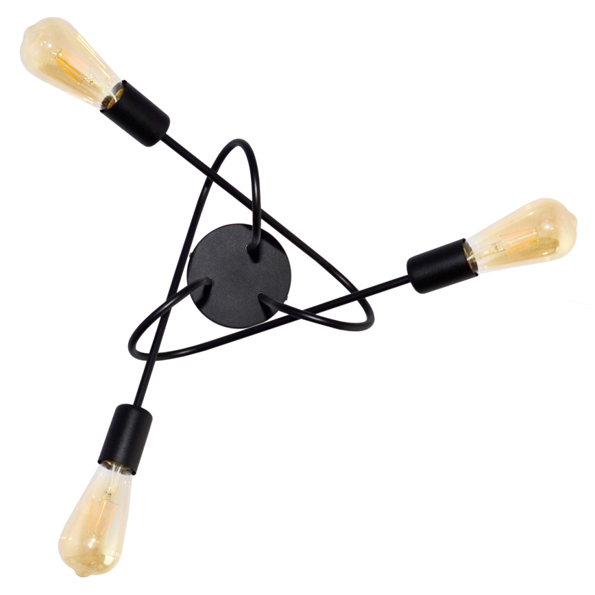 Lustre de tecto infantil OXFORD 3xE27/15W/230V