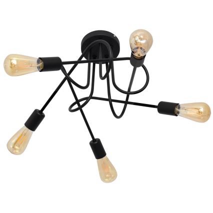 Lustre de teto infantil OXFORD 5xE27/15W/230V