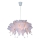 Lustre infantil FARFALLA 1xE27/60W/230V rosa