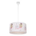 Lustre infantil GIRLS VIBES 1xE27/60W/230V Ø 40 cm Adoro moda