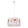 Lustre infantil GIRLS VIBES 1xE27/60W/230V Ø 40 cm para meninas