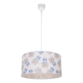 Lustre infantil KIDS ROOM 1xE27/60W/230V Ø 40 cm ursinho