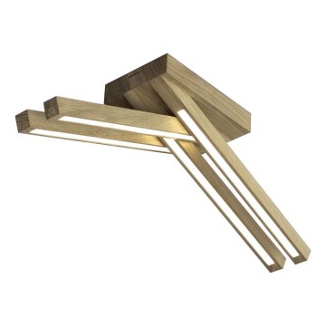 Lustre LED de teto LINUS 4xLED/4,5W/230V carvalho mate