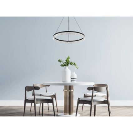 Lustre LED regulável suspenso por cabo ALIANZ LED/45W/230V 3000-6000K Ø 60 cm + comando remoto