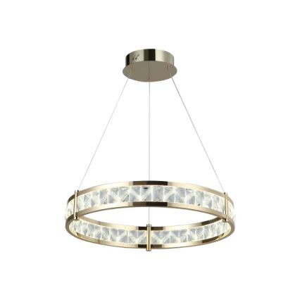 Lustre de cristal LED dimerizável suspenso por cabo ENRIQUE LED/40W//230V 3000-6000K Ø 60 cm + comando remoto