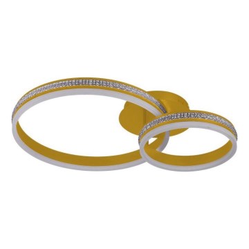 Lustre LED dimerizável de montagem à superfície para tecto LED/110W/230V 3000-6500K + controlo remoto