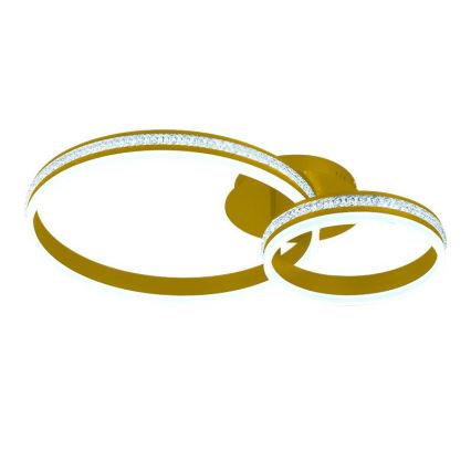 Lustre LED dimerizável de montagem à superfície para tecto LED/110W/230V 3000-6500K + controlo remoto