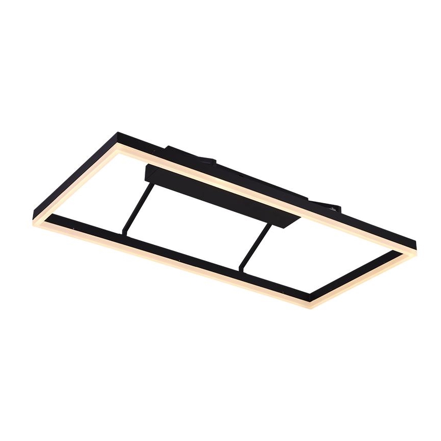 Lustre LED dimerizável de montagem em superfície LED/55W/230V 3000-6500K + controlo remoto