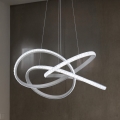 Lustre LED dimerizável suspenso em cabo LED/95W/230V 3000-6500K Ø57 cm + comando remoto