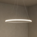 Lustre LED dimerizável suspenso por cabo, 32W/230V, 3000-6500K, diâmetro 60 cm + controlo remoto