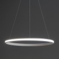 Lustre LED dimerizável suspenso por cabo LED/55W/230V 3000-6500K Ø 60 cm + controlo remoto