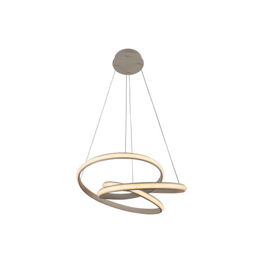 Lustre pendente LED dimerizável em cabo LED/85W/230V 3000-6500K Ø 49 cm + comando remoto